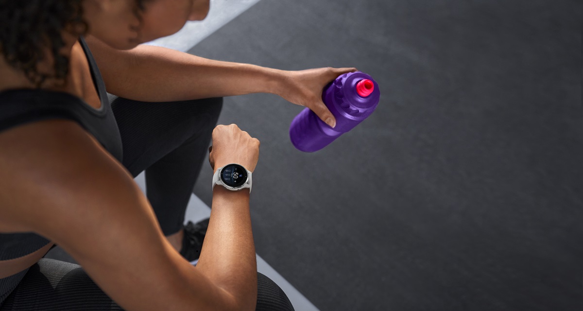 Garmin przypomnienie o piciu wody