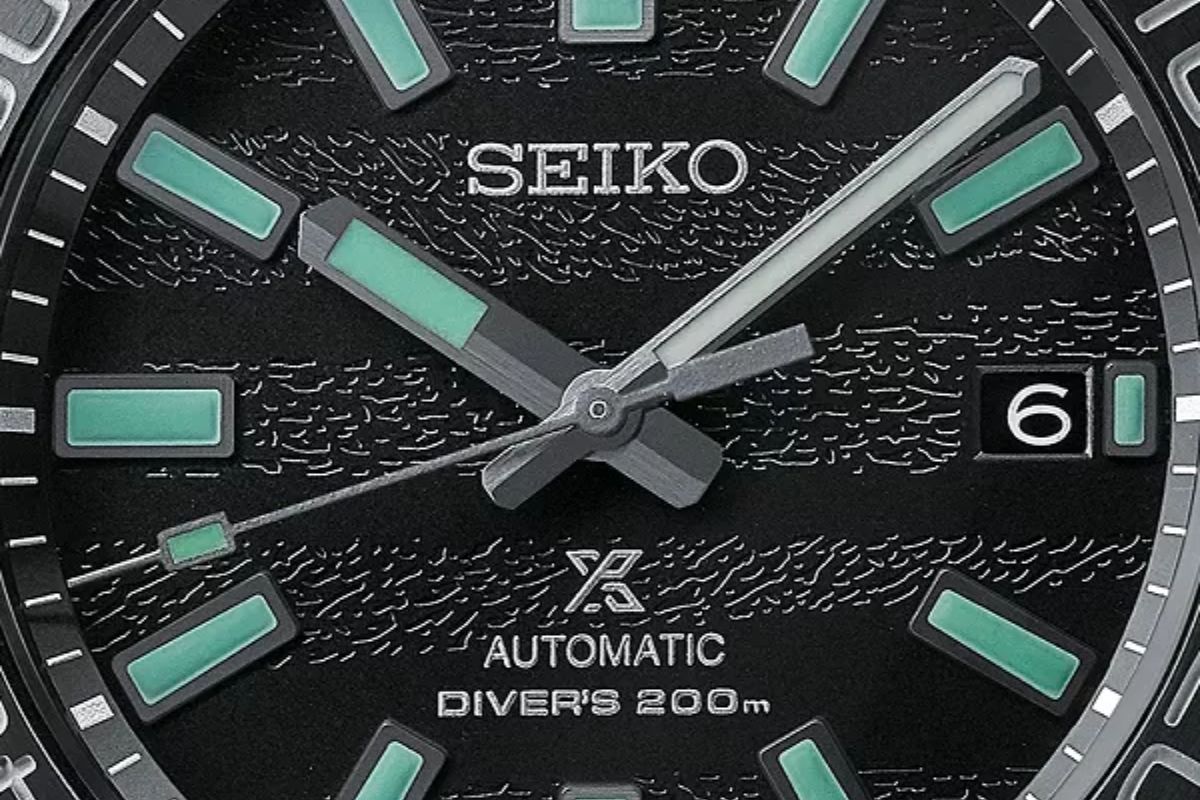 Seiko Prospex 1965 Divers Black Series Limited Edition SLA067J1 tarcza