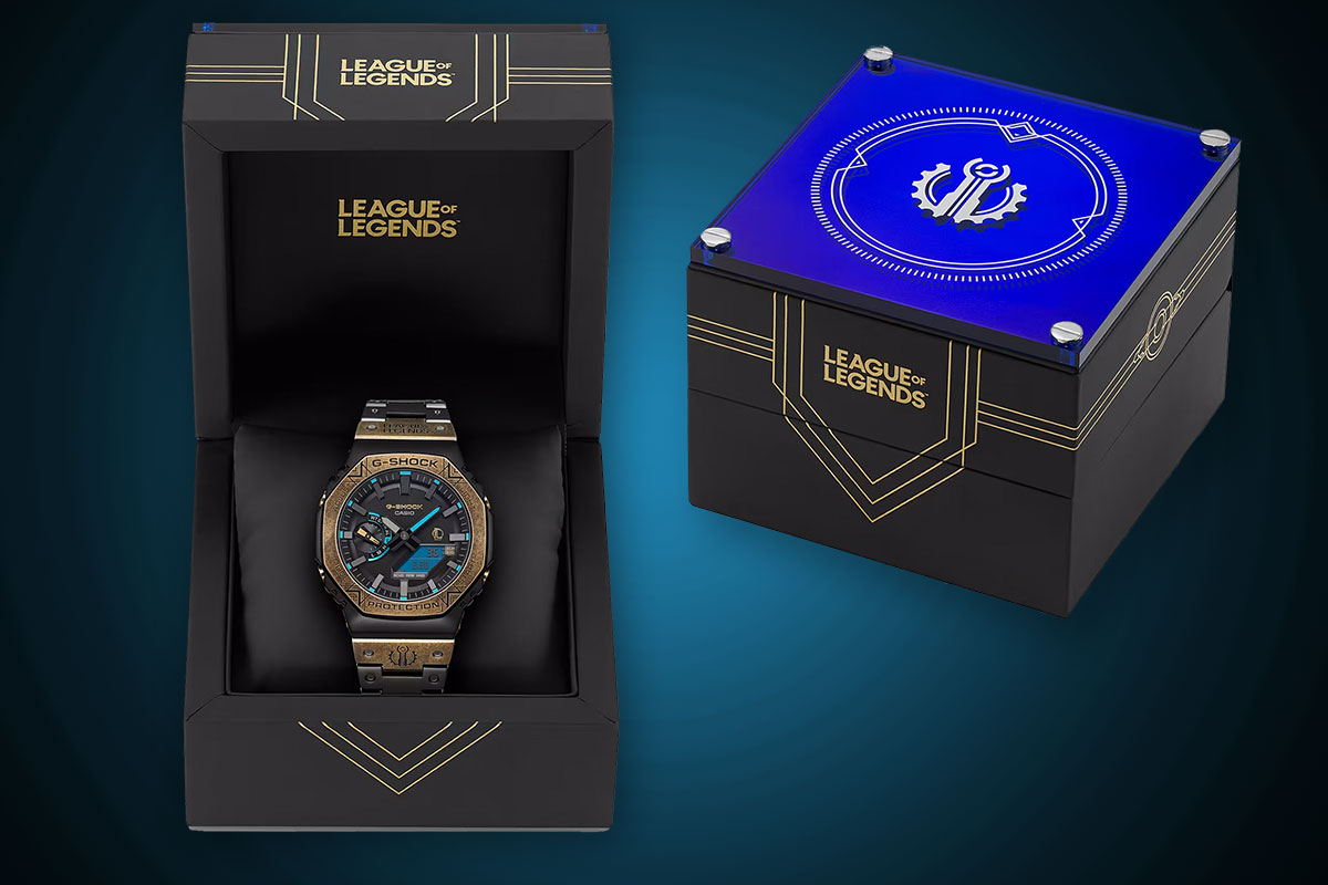 Casio G-SHOCK Original League of Legends Special Edition pudełko