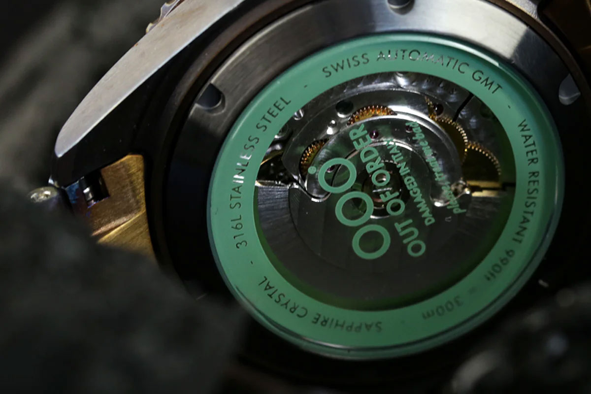 Out Of Order Trecento Swiss Automatic GMT dekiel