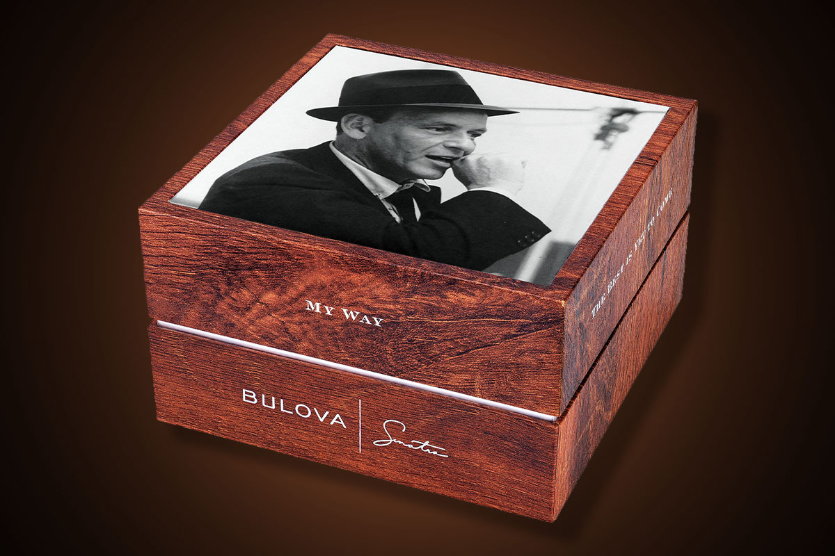 Bulova Frank Sinatra Summer Wind pudełko