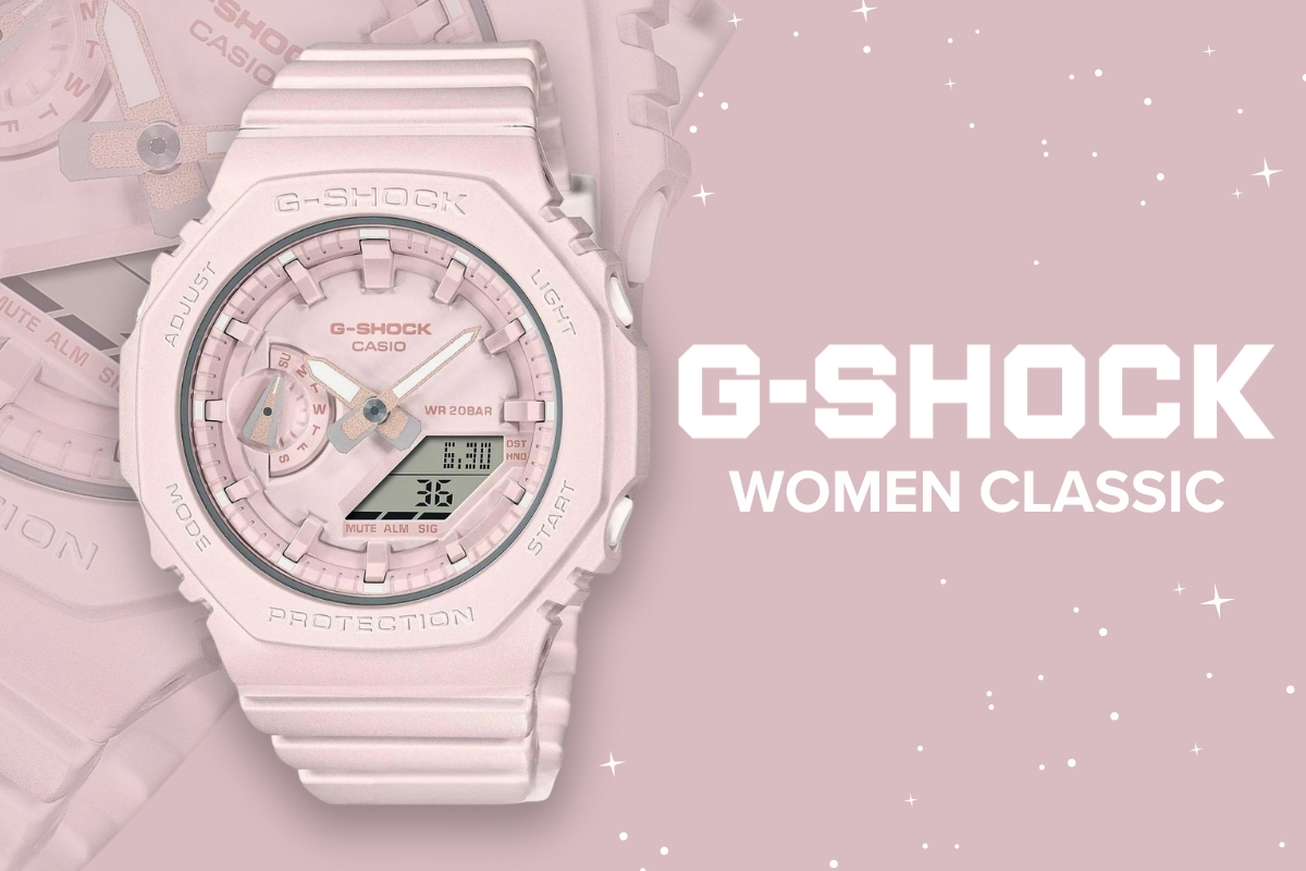 Casio G-Shock różowy dla kobiet