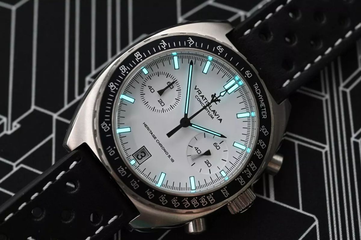  Vratislavia Conceptum Heritage Chrono Limited Edition powłoka SuperLumi-Nova