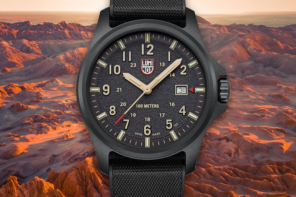 Luminox Atacama Field 1960 czarno piaskowa tarcza