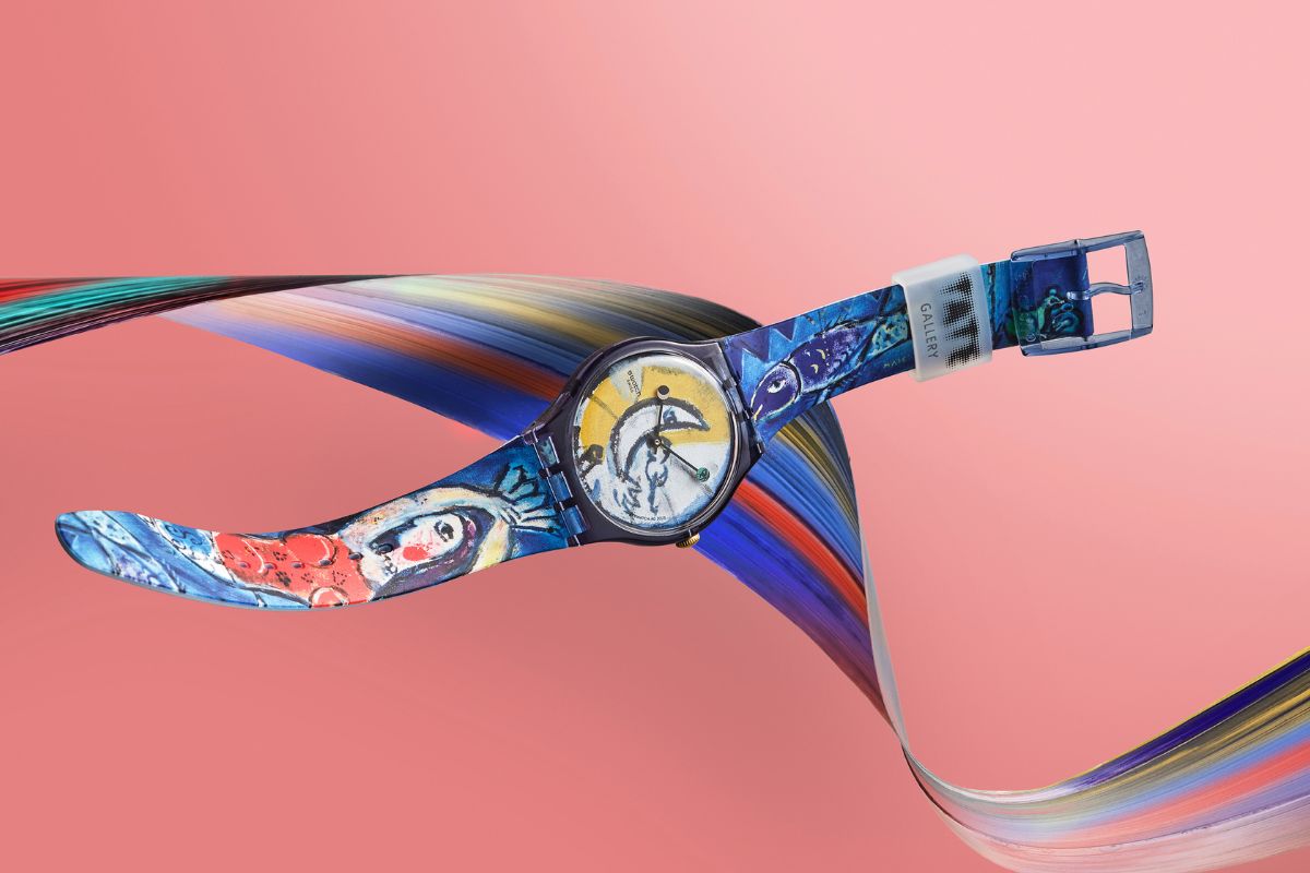 swatch Chagall’s Blue Circus