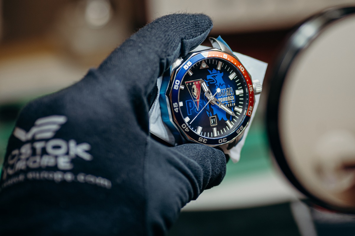 Zegarek męski Vostok Europe Rocket N-1 Automatic Pogoń Szczecin Duma Pomorza Limited Edition