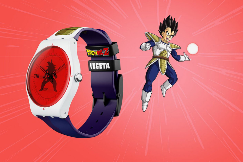 Swatch Dragonball Z Vegeta X SUOZ348