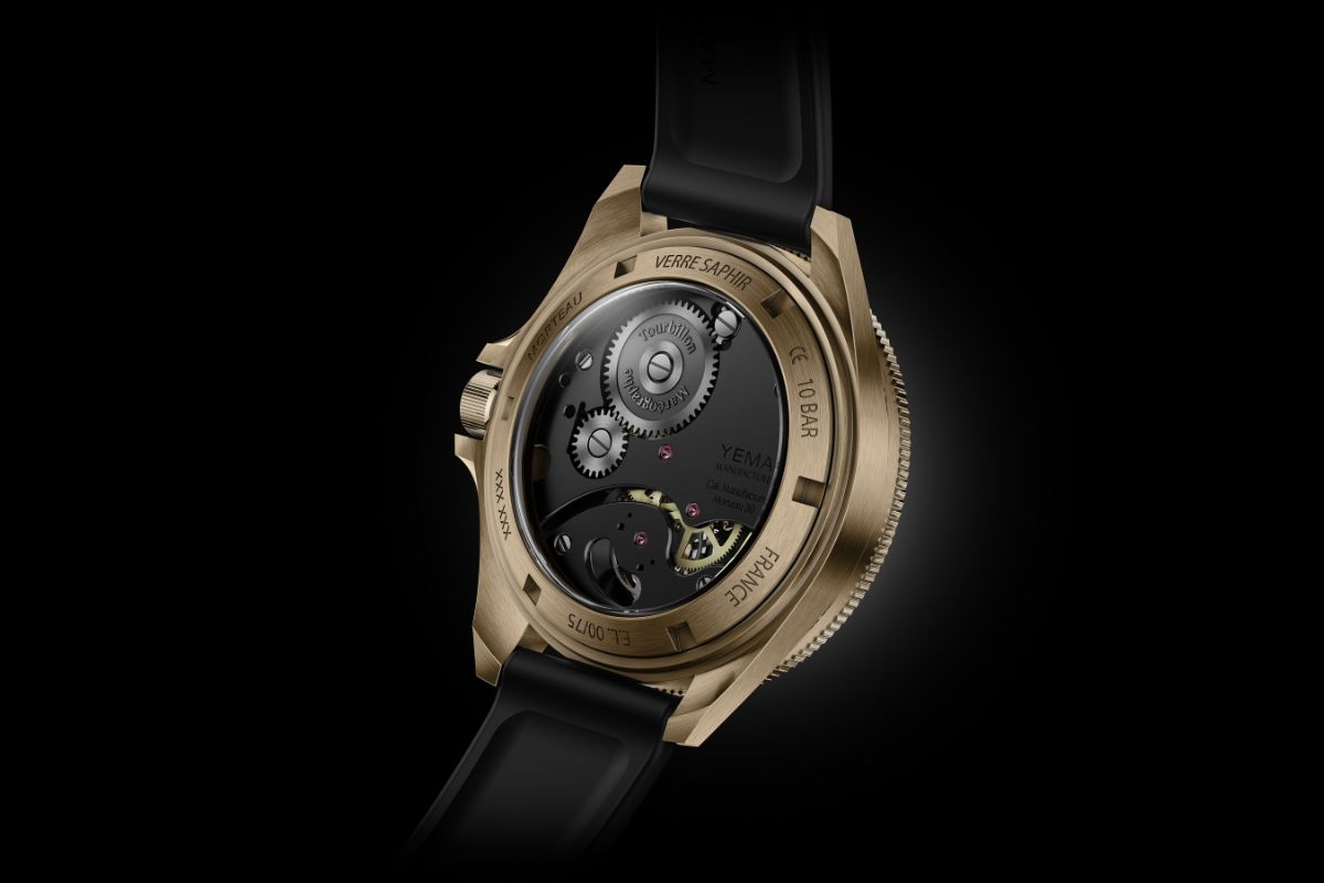 Yema Yachtygraf Tourbillon dekiel