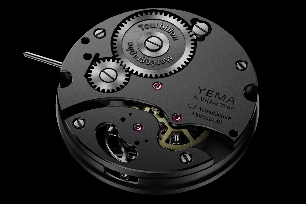 Yema Yachtygraf Tourbillon mechanizm