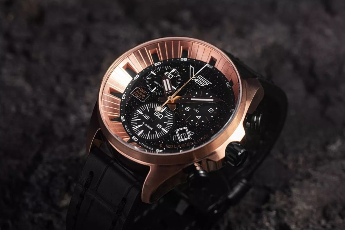 Zegarek męski Vostok Europe Solar Eclipse Chronograph Limited Edition