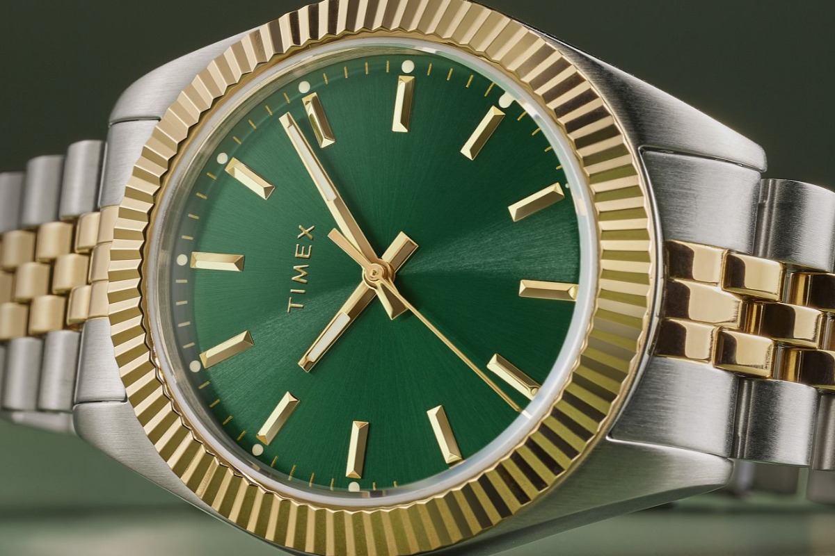 Timex Legacy z zieloną tarczą