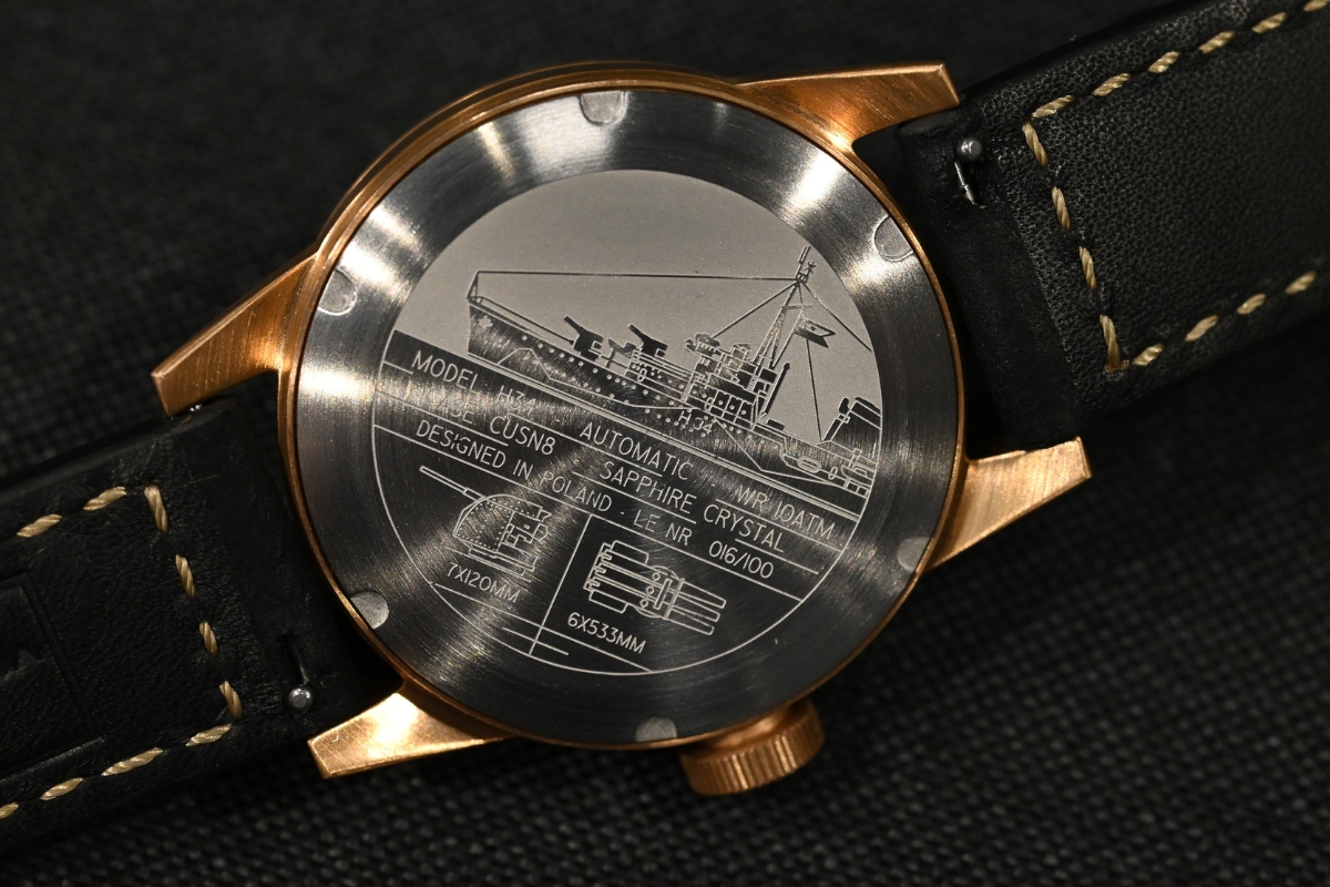 Zegarek Vratislavia Conceptum H34 „Błyskawica” Automatic