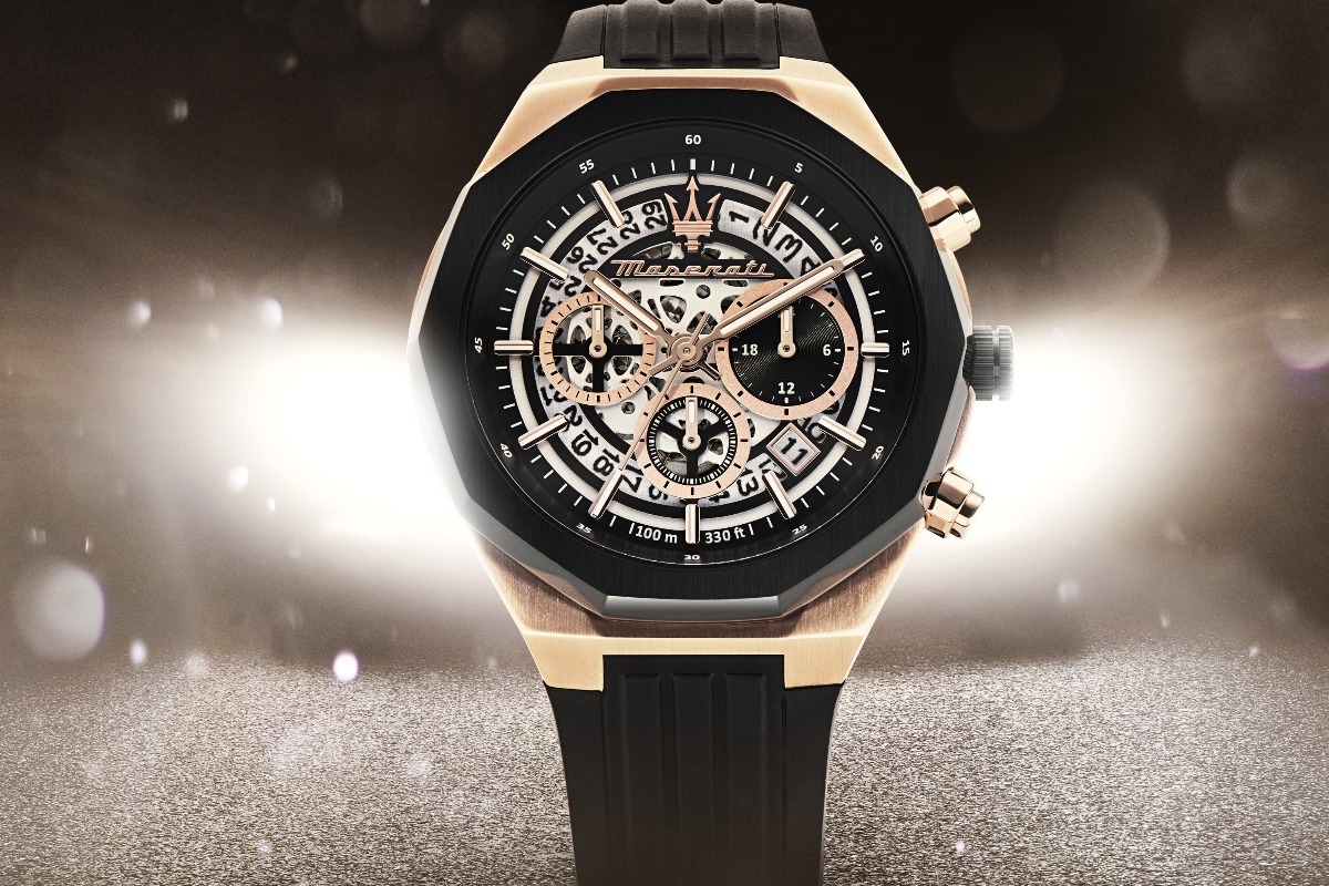 Zegarek Maserati Stile Skeleton Chronograph