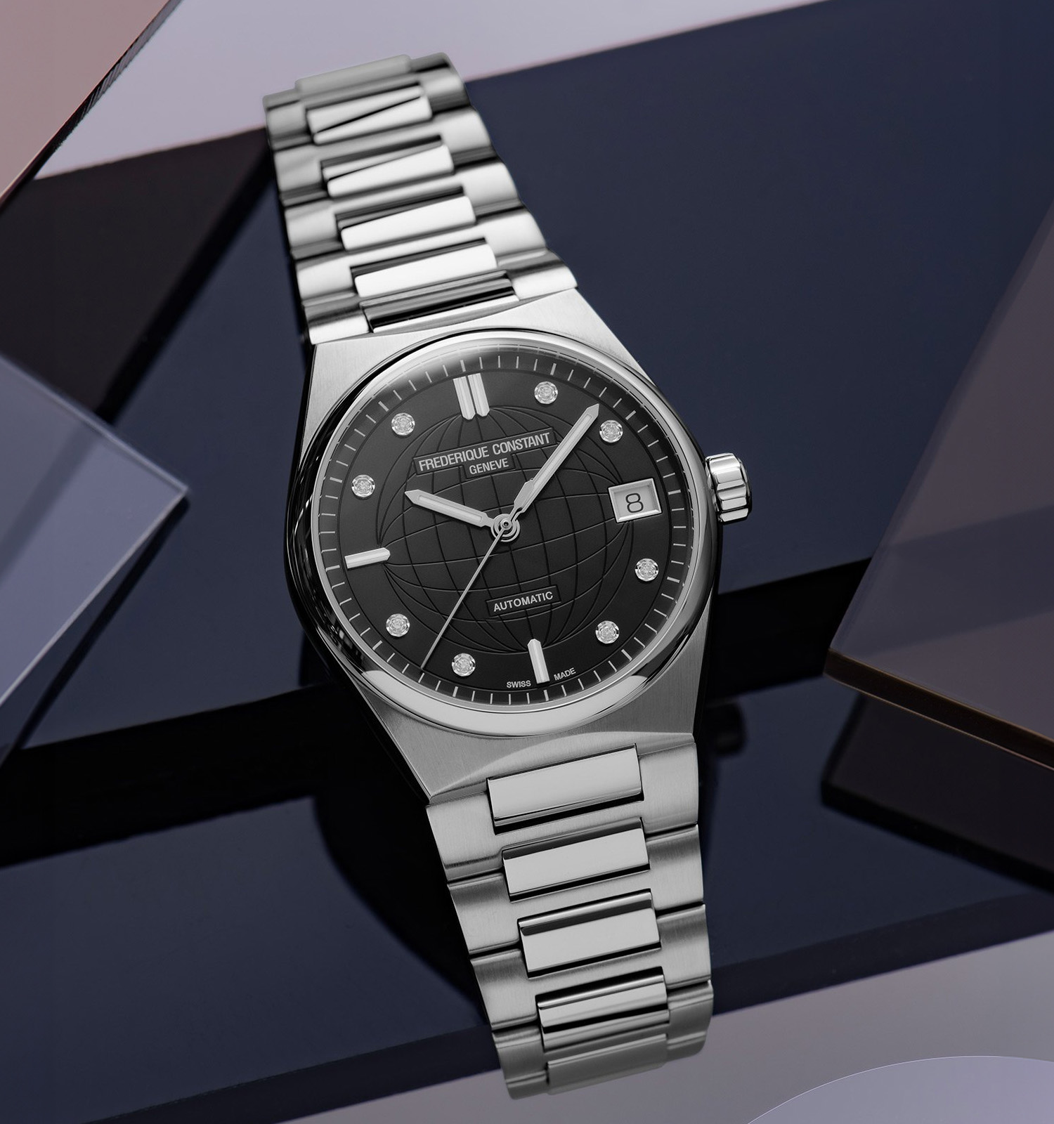 Zegarek damski Frederique Constant Highlife Diamonds Automatic
