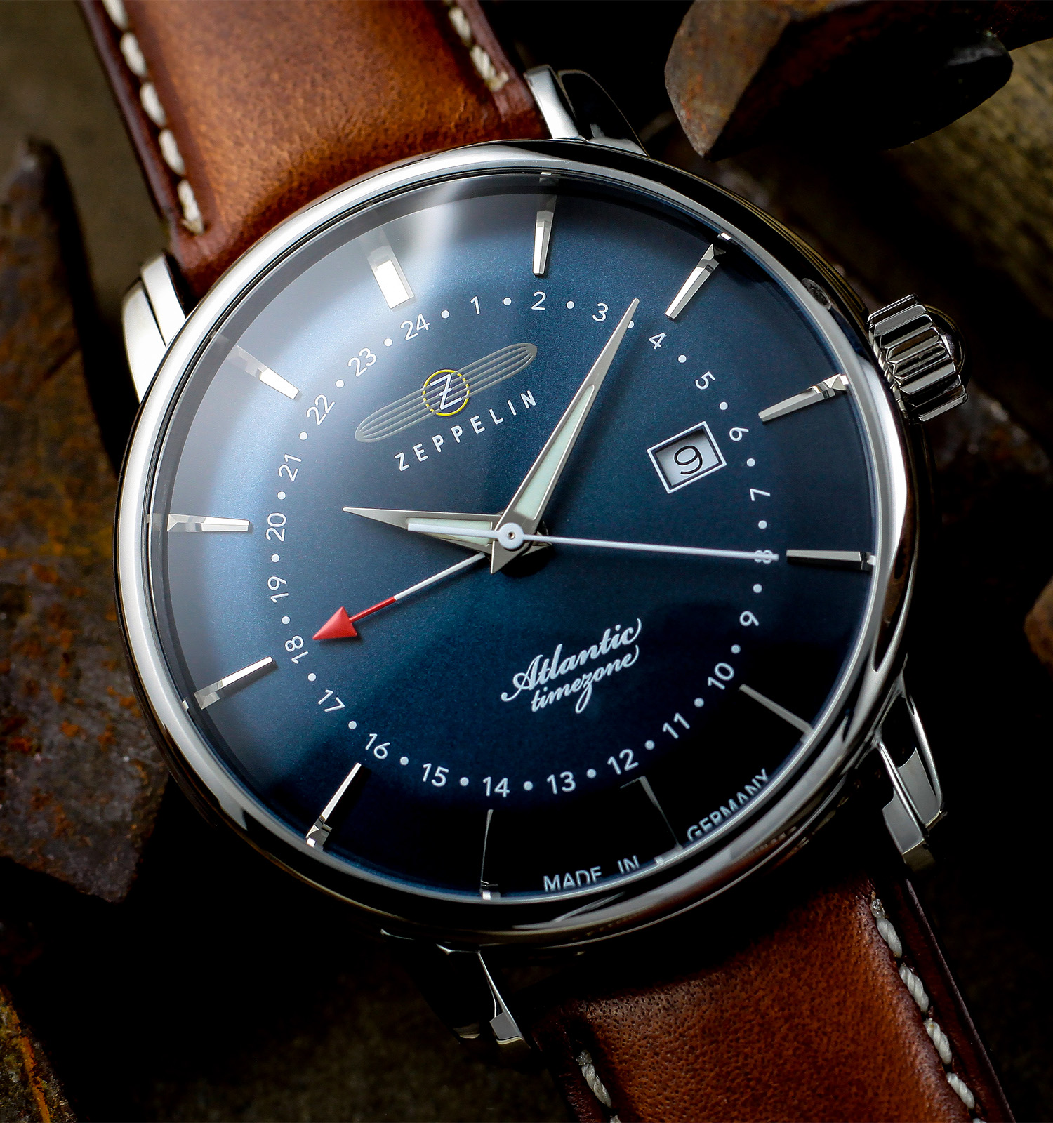 Zegarek męski Zeppelin Atlantic Timezone 							