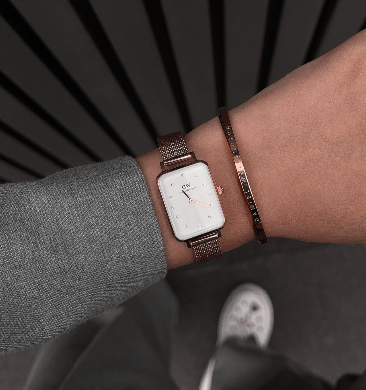 Zegarek damski Daniel Wellington Quadro Lumine 20