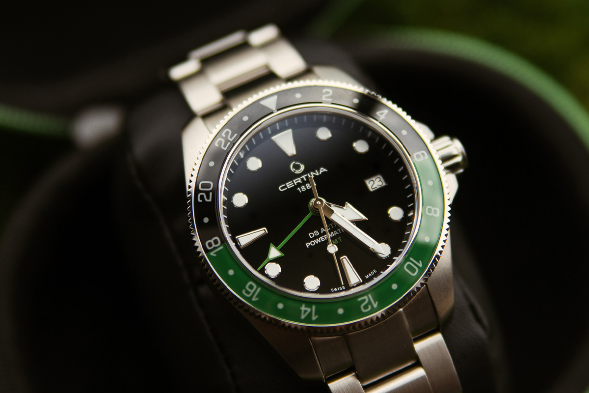 Zegarek męski Certina DS Action GMT Powermatic 80