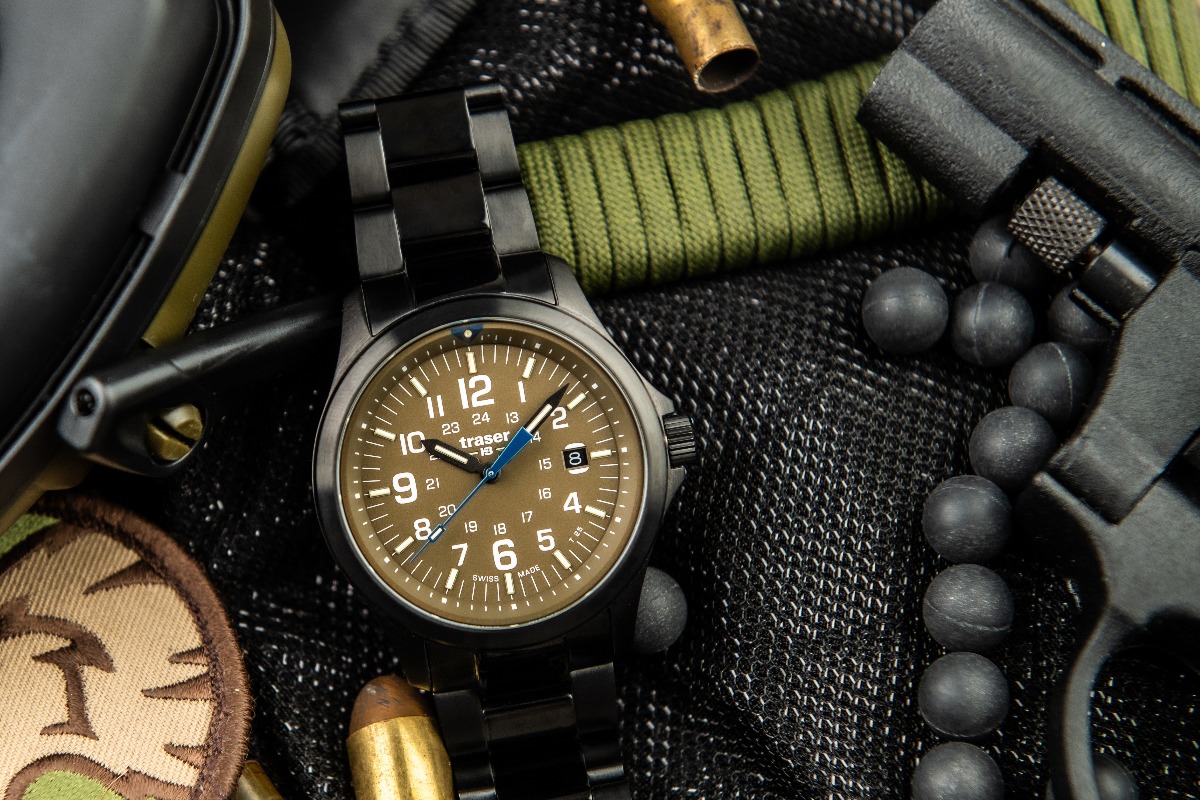 Zegarek męski Traser P67 Officer Pro Khaki SET