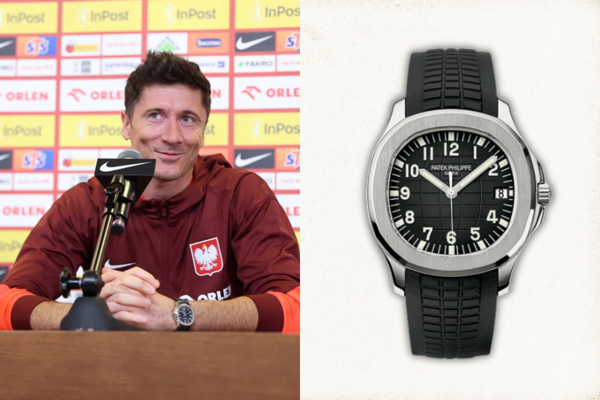Zegarek Roberta Lewandowskiego Patek Philippe