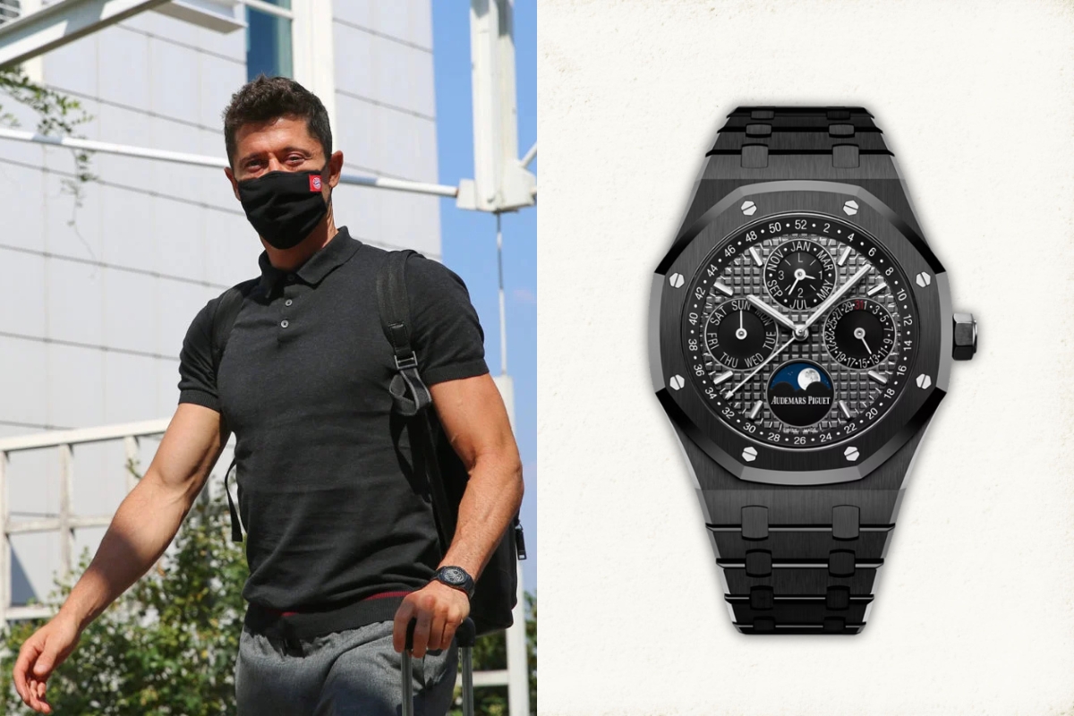 Zegarek Roberta Lewandowskiego Audemars Piguet