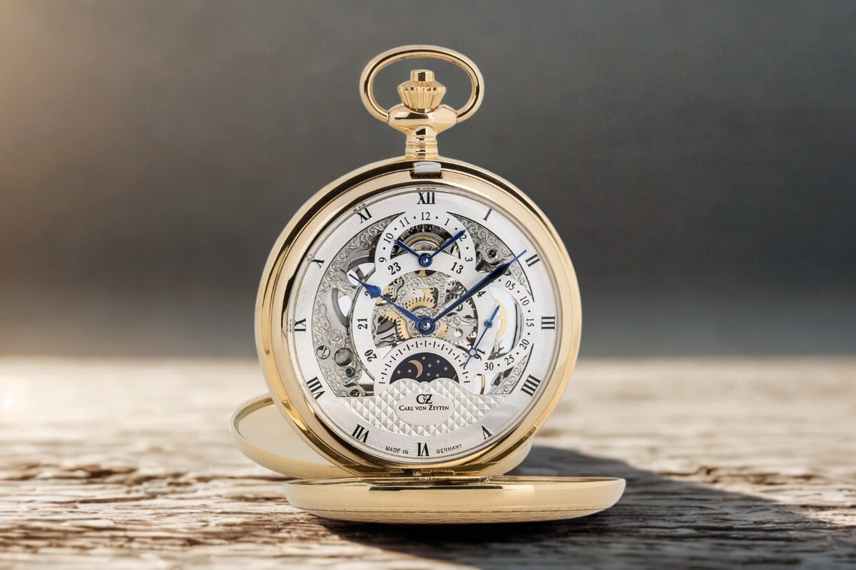 Carl von Zeyten Alb Skeleton Mechanical CVZ0040GSL