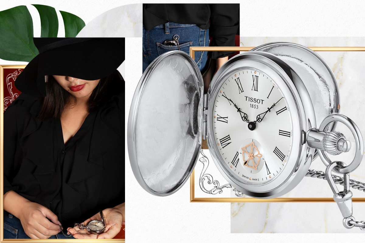 Zegarek kieszonkowy Tissot Double Savonnette Mechanical T865.405.99.038.00