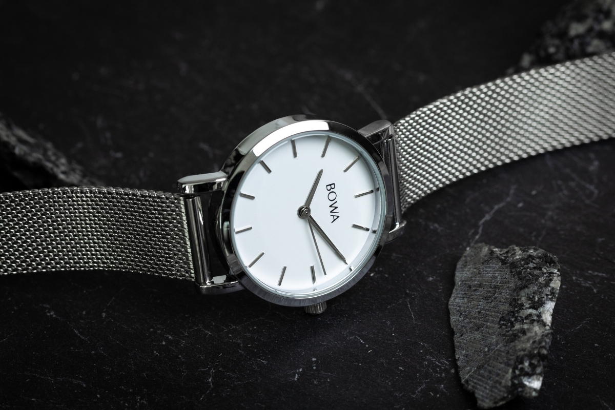 BOWA Tokyo White-Silver mesh