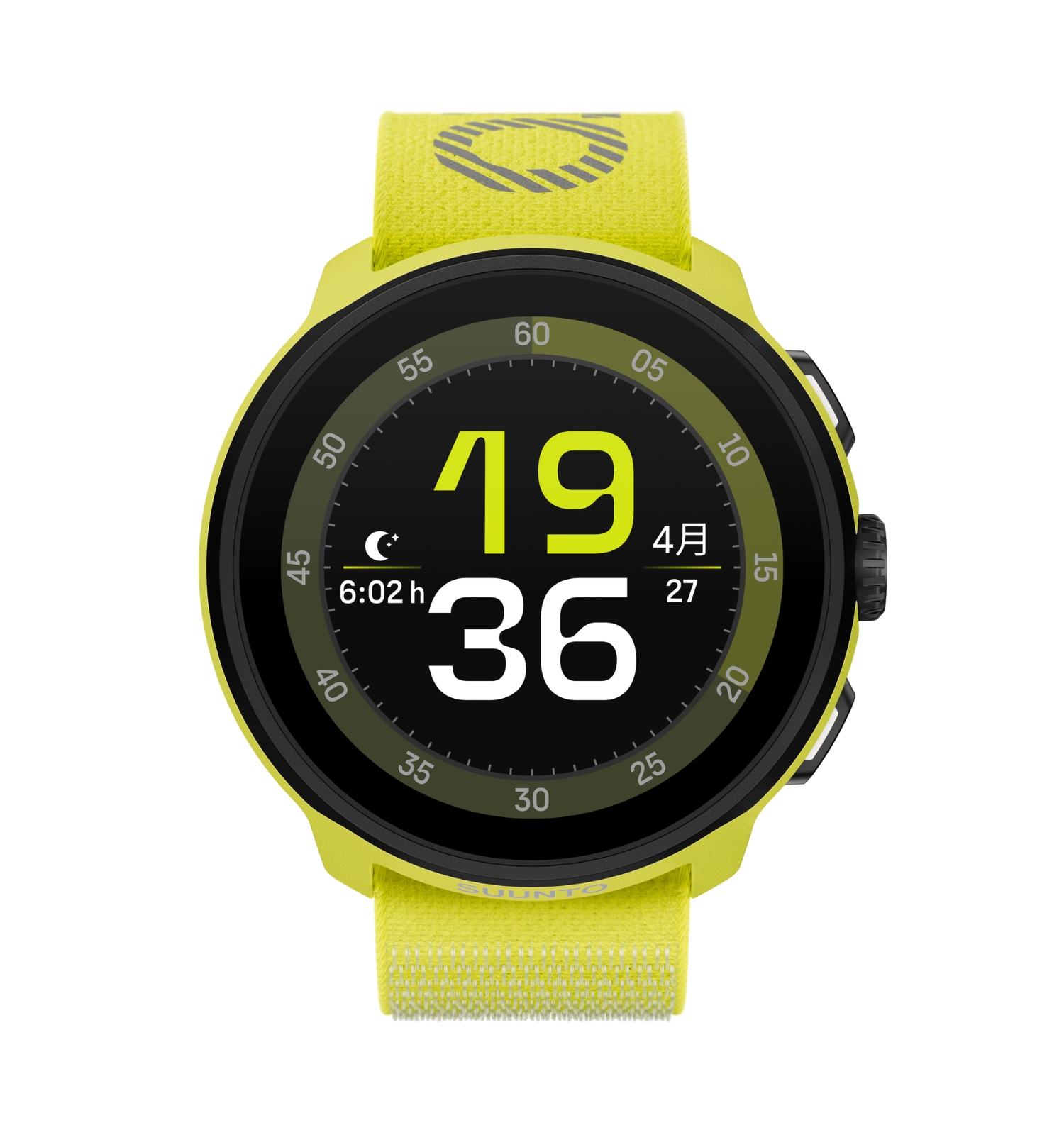Zegarek multisportowy Suunto Run Lime Textile Strap