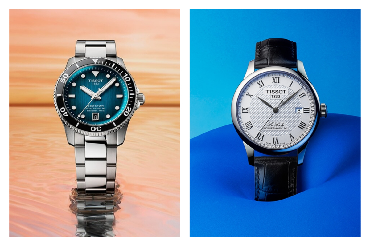 Zegarek Tissot Seastar 1000 Powermatic 80 i zegarek męski Tissot Le Locle Powermatic 80
