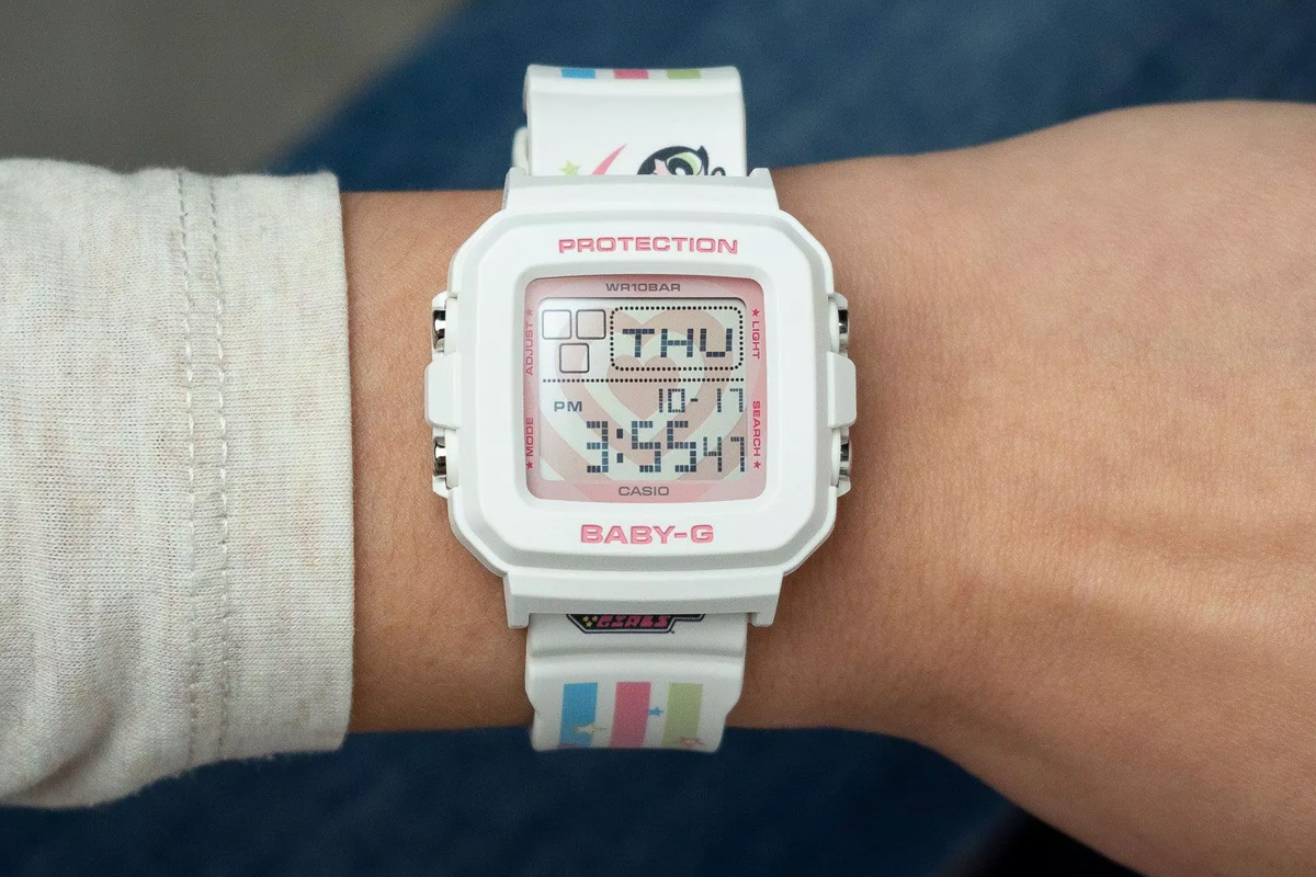 Casio Baby-G x the Powerpuff Girls