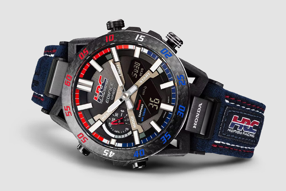 Casio Edifice Sospencione Honda Racing Solar Bluetooth ECB-2000HR-1AER
