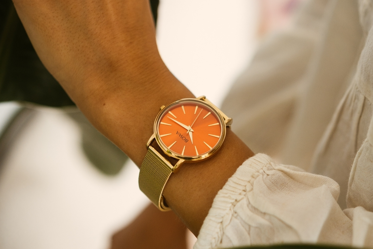 BOWA Praha Orange Spritz Gold Mesh 38 PH384-144-184M