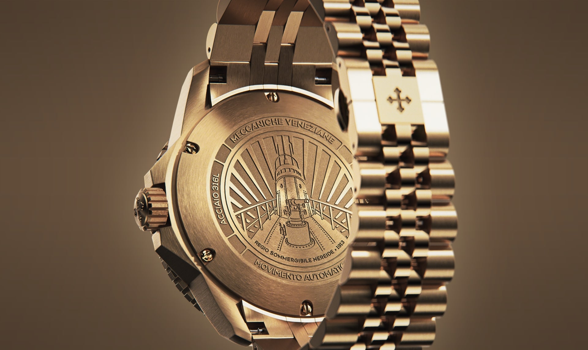Meccaniche Veneziane Nereide Full Gold