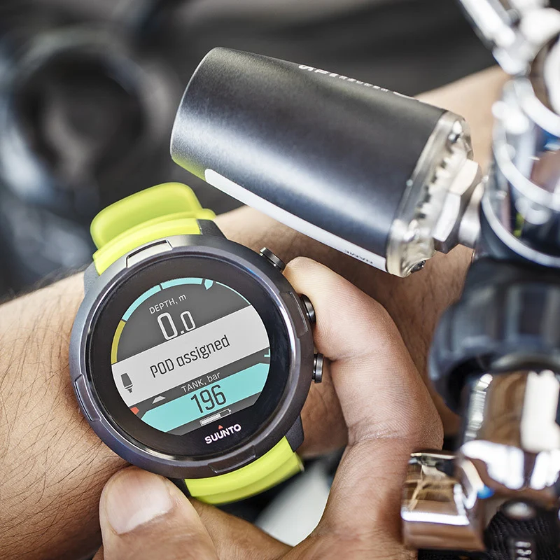 Bezprzewodowy transmiter ciśnienia w butli Suunto Tank Pod