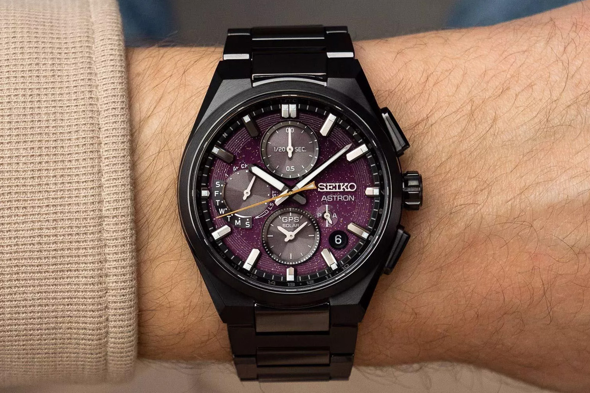 Seiko Dual Time Chronograph Solar GPS Limited Edition SSH171J1