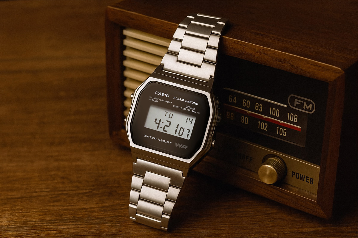 Casio Vintage Silver A158WEA-1EF