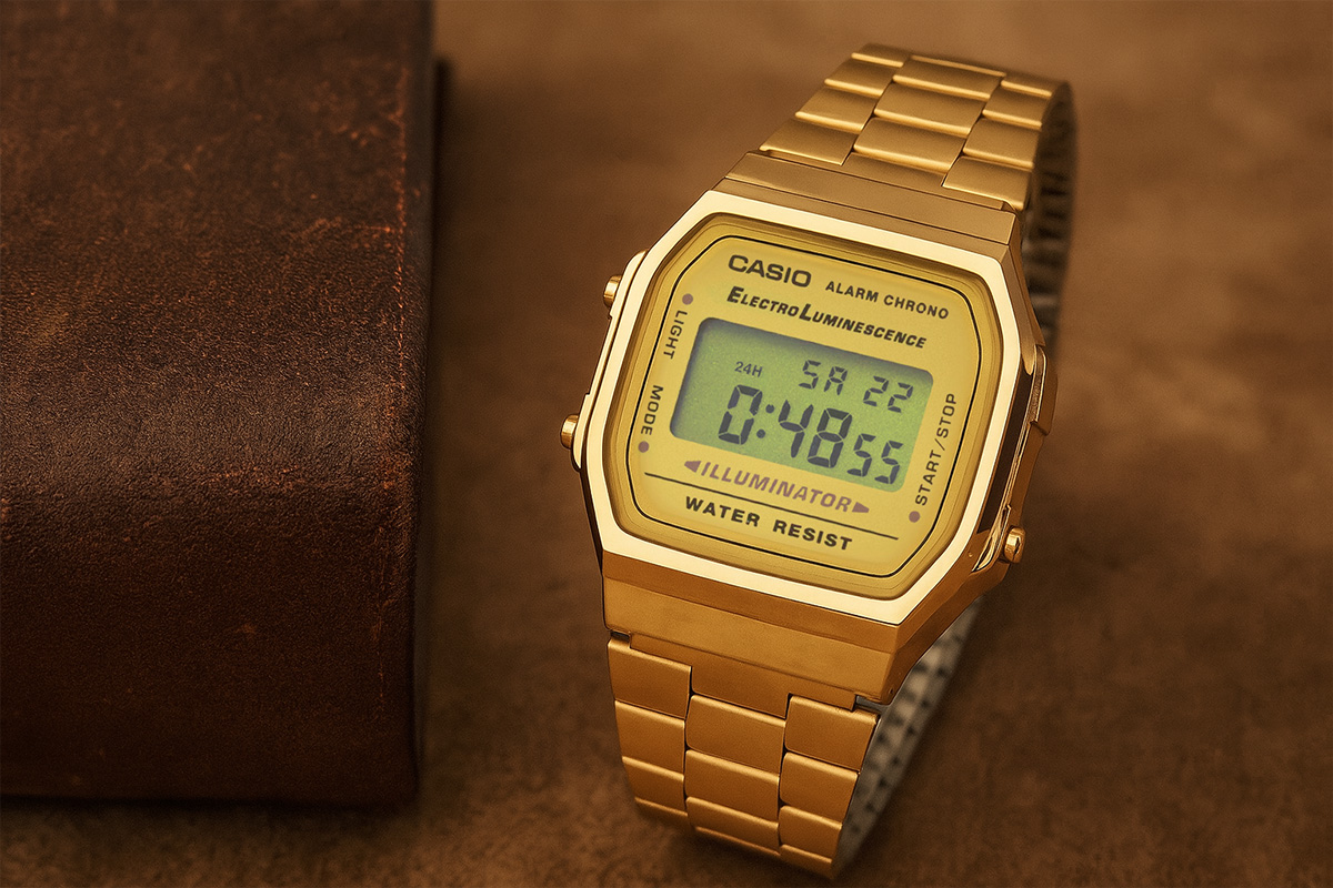 Casio Vintage Gold A168WG-9EF