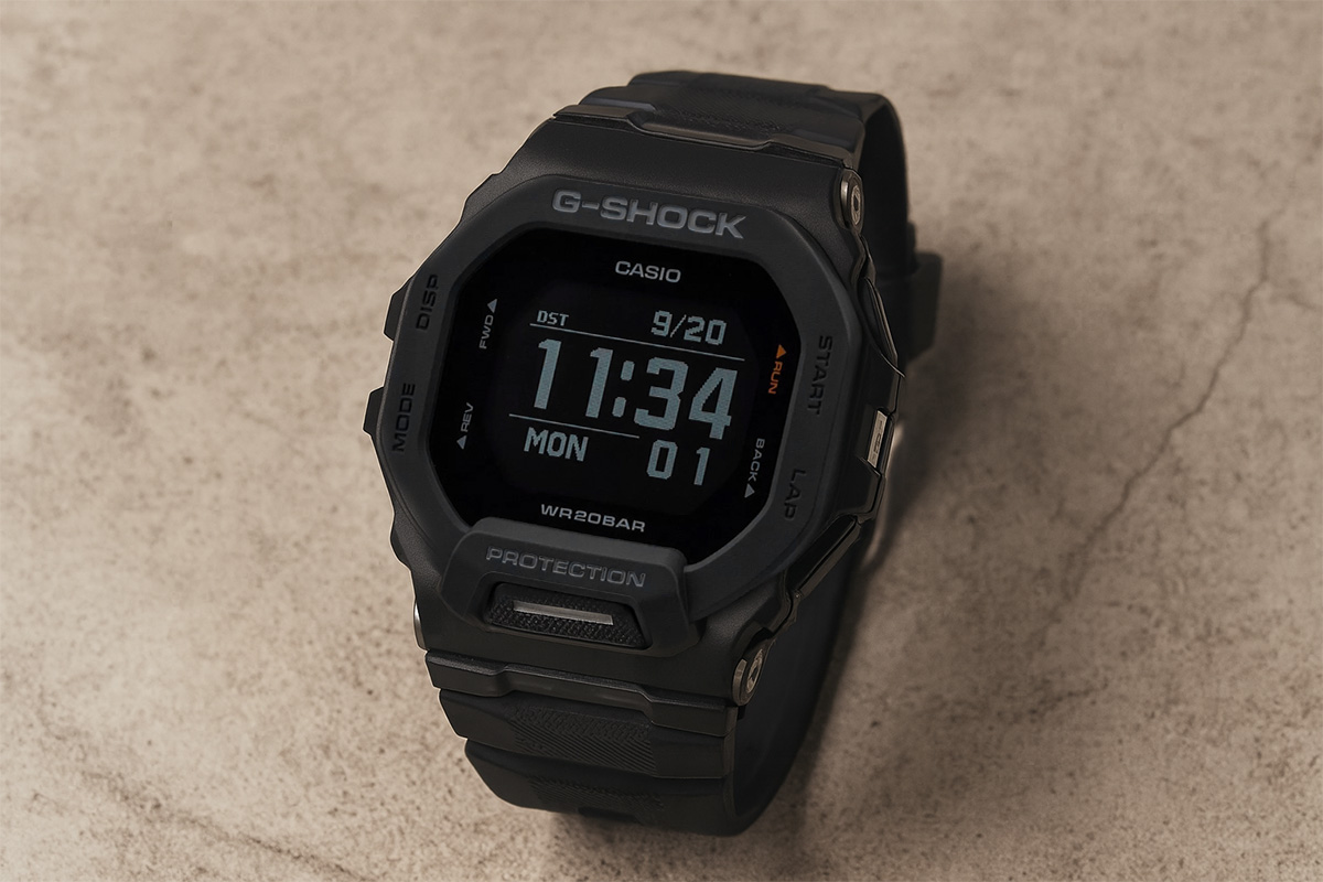 Casio G-SHOCK G-Squad Bluetooth Sync Step Tracker GBD-200-1ER