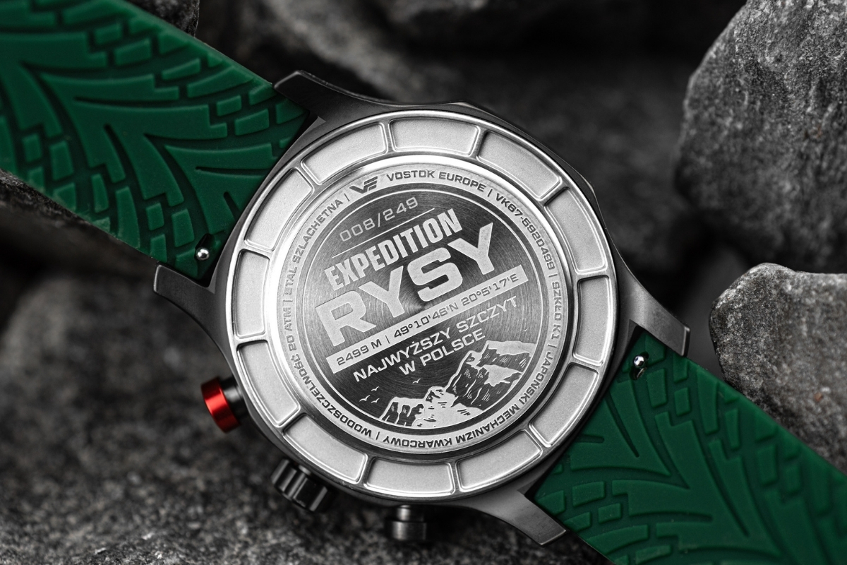 Vostok Europe Expedition Rysy dekiel