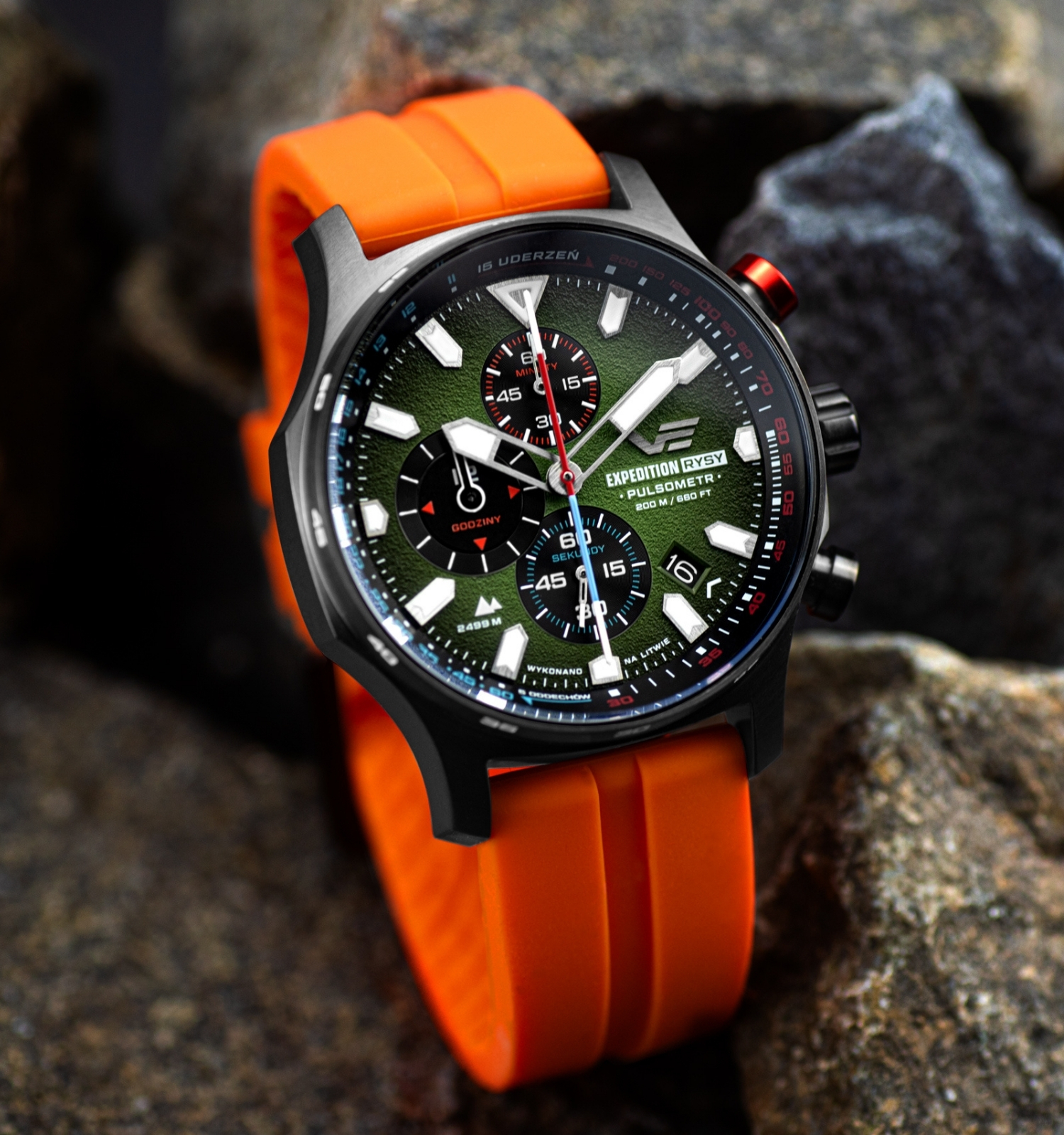Zegarek męski Vostok Europe Expedition Rysy Chronograph Limited Edition SET