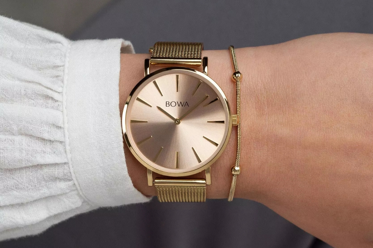 BOWA New York Pink-Gold Mesh 38
