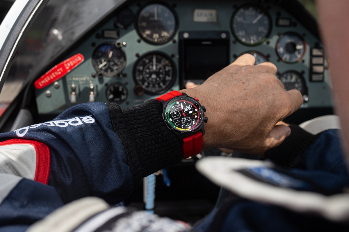 Vostok Europe Expedition Jurgis Kairys Unlimited Aerobatics 2025 Chronograph Limited Edition VK68-592C775