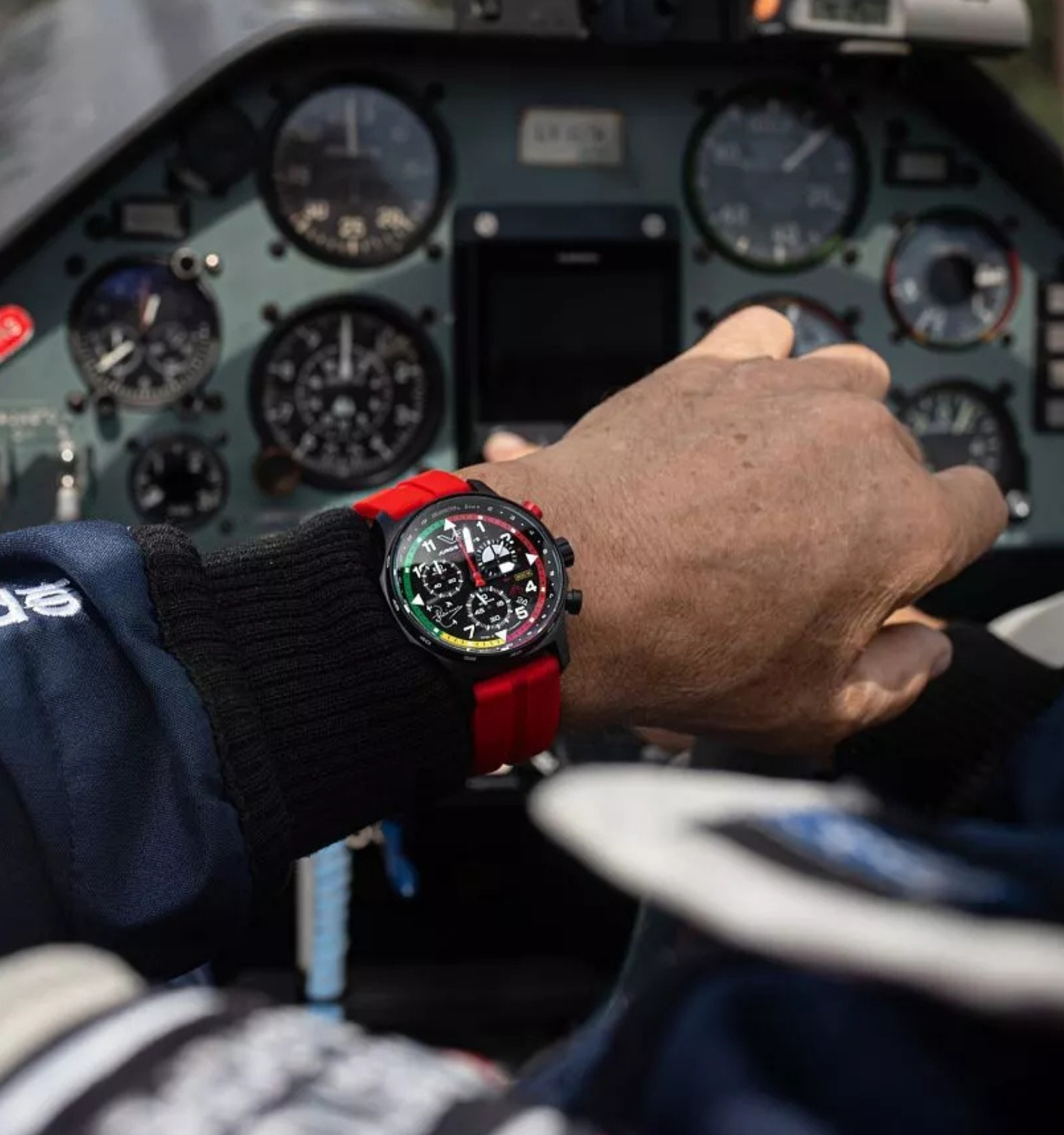 Zegarek męski Vostok Europe Expedition Jurgis Kairys Unlimited Aerobatics 2025 Chronograph Limited Edition