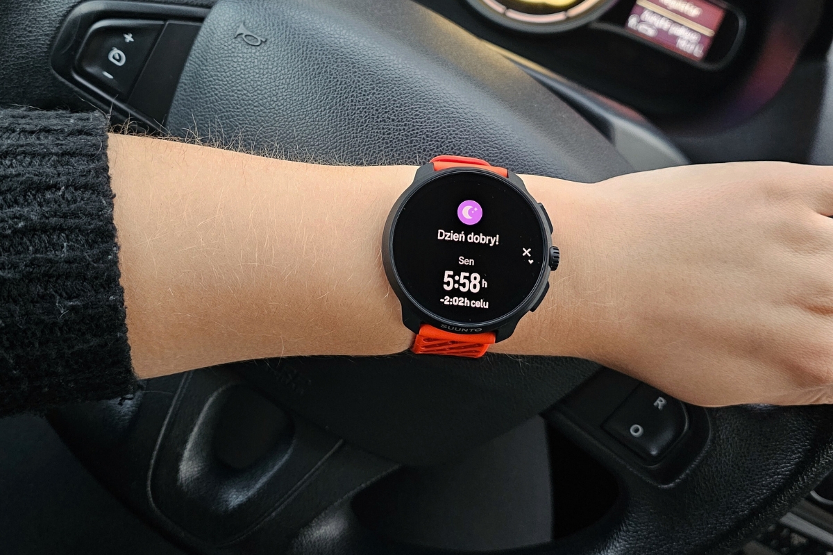 Zegarek sportowy Suunto Race 2 monitorowanie snu