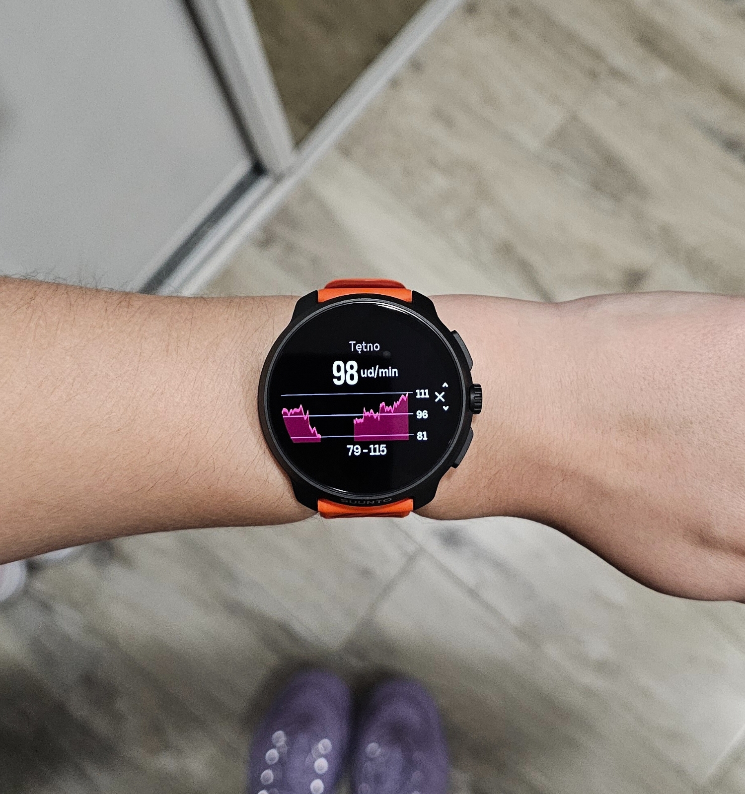 Zegarek Multisportowy Suunto Race 2 Coral Orange [Sapphire Glass]