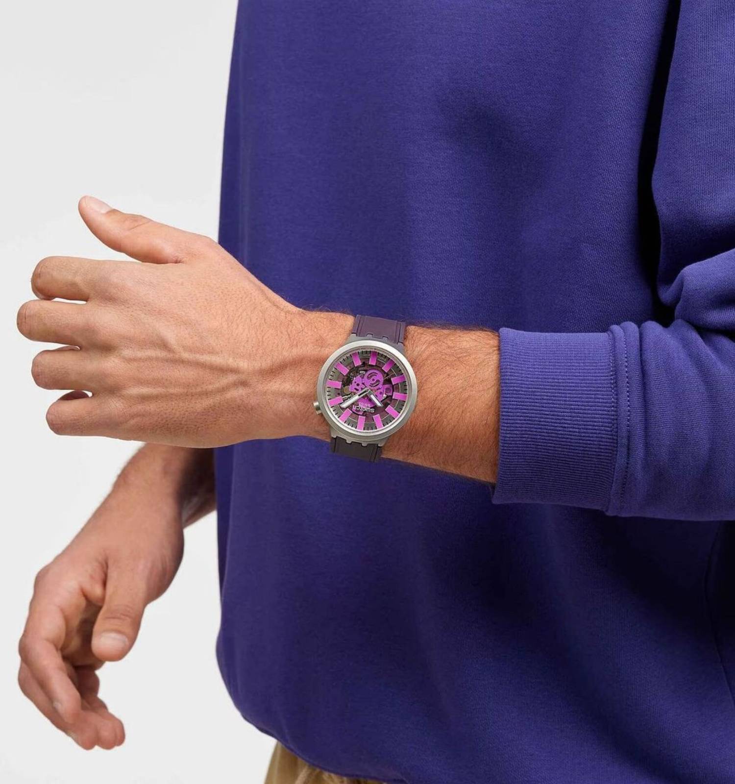 Zegarek Swatch Big Bold Audacious Acai Skeleton