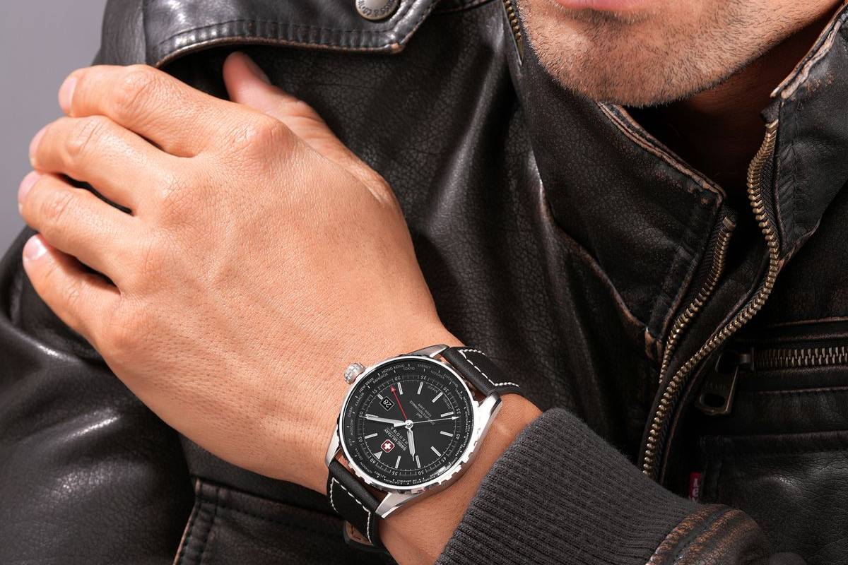 Zegarek męski Swiss Military Hanowa Afterburn GMT