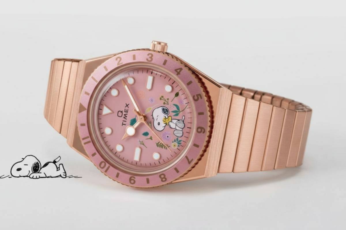 Zegarek damski Timex X Peanuts® Q Timex® In Bloom