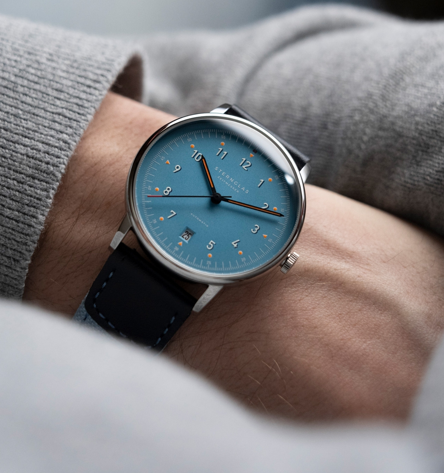 Zegarek męski Sternglas Lumatik Automatic