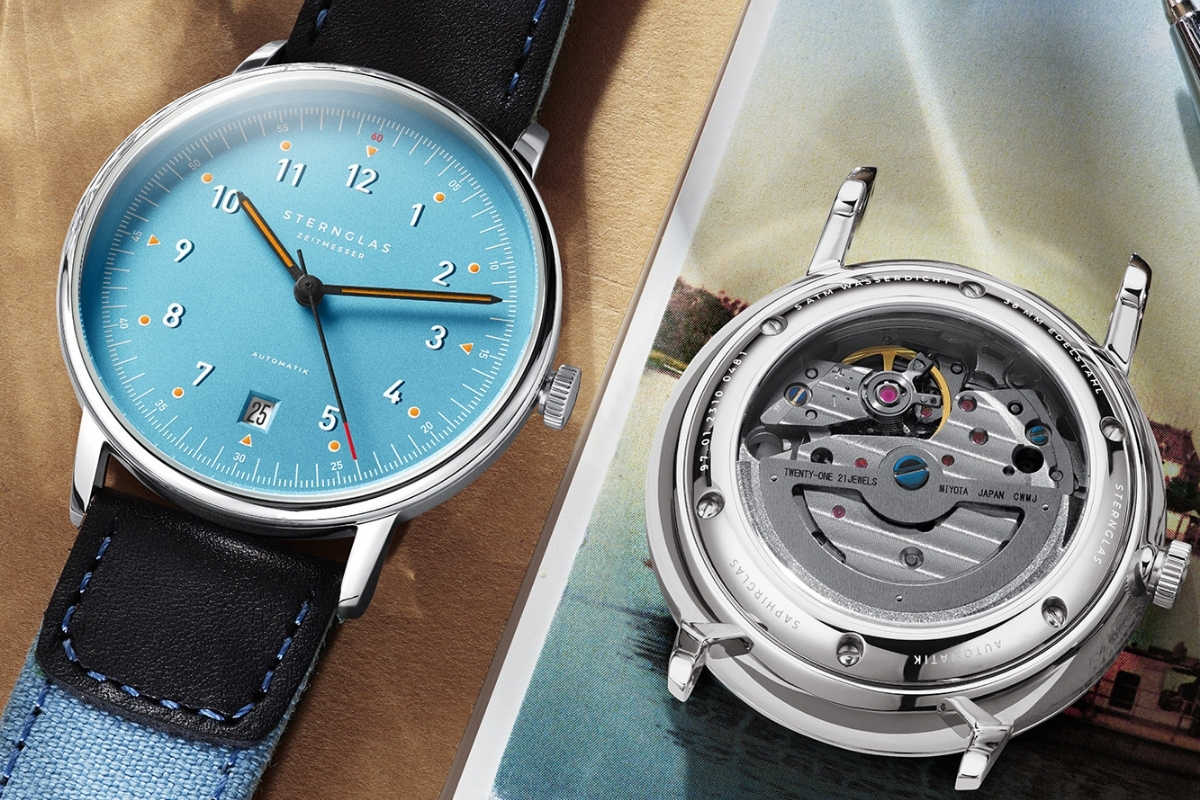 Zegarek męski Sternglas Lumatik Automatic S02-LM17-NY05